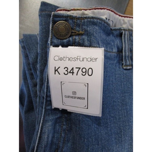 Lands End Jeans 14 Bootcut Original Fit Classic Waist Denim Pants Y2K - Picture 10 of 10